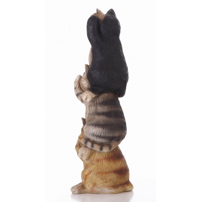 HiLine Gift Ltd. Cats Garden Statue & Reviews Wayfair